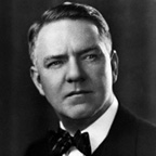Portriat of W.C. Fields wearing a bow tie